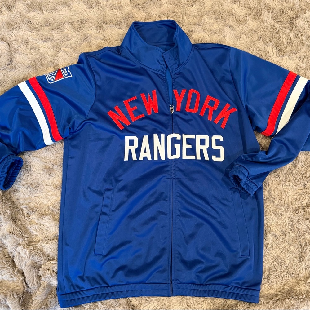 NY Rangers G-III Sports Blue NHL Jacket